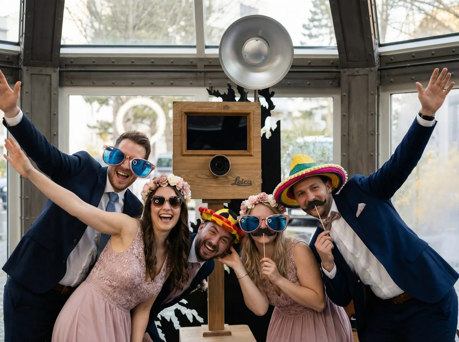Fotobox am Firmenanlass — Branding und Teambuilding